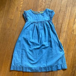 Mini Boden - Girls denim Jumper - 6-7